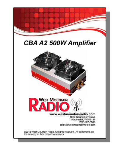西山无线电CBA A2 500W放大器